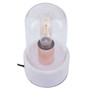 Lamonte White Marble Base/EU Plug Bell Lamp