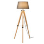 Hadson Tripod Grey Shade Floor Lamp with EU Plug
