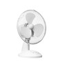 2 Speeds Oscillation White Desk Fan