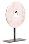 Zoro Extra Small Cream Marble Round Dia 15cm Disc Sculpture
