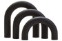Cato Black Wood Arch Sculpture