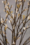 Fiori Tall White Pussy Willow Spray Flower Stem