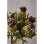 Fiori Green and Purple Thistle Stem - 56cm