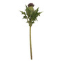 Fiori Green and Purple Thistle Stem - 56cm
