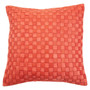 Weave Pattern Red Cushion Weave Pattern Red Cushion
