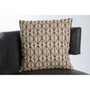 Beige Bosie Woven Split Diamond Cushion Beige Bosie Woven Split Diamond Cushion