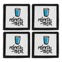 Doodle Set Of Four Refreshment Coasters