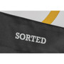 Black and Yellow Logo Sorted Apron