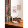 Orange Leaf Tea Towels - Set of 3