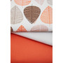 Orange Leaf Tea Towels - Set of 3