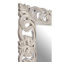 Rectangular Wall Mirror with Silver Finish Rectangular Wall Mirror with Silver Finish