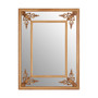 Marseille Gold Motifs Frame Wall Mirror