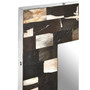 Relic Square Petrified Wood Wall Mirror