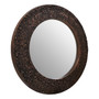 Akola Round Wall Mirror Copper