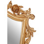 Marseille Gold Finish Tapered Wall Mirror