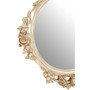 Marseille Champagne Finish Round Wall Mirror