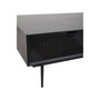 Jakara Black Finish Wooden Coffee Table