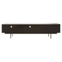 Jakara Black Finish Wooden Media Unit