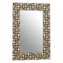 Palu Black and Gold Wall Mirror