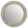 Cadio Shagreen and Gold Wall Mirror