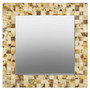 Obra Cream Shell Wall Mirror