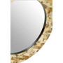 Obra Round Cream Shell Wall Mirror