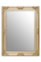 Lora Gold Finish Wooden Frame Wall Mirror