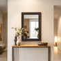 Ludlow Wall Mirror With Black Frame