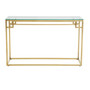 Allure Gold Brushed Console Table