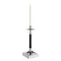 Nickel / Black Finish Candle Holder Nickel / Black Finish Candle Holder