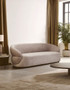 Daphne Taupe Chenille Three Seater Sofa