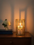 Delphi Small Candle Holder in Gold Finish