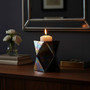 Rambia Large Oil Slick Glass Candle Holder