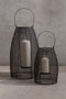 Trento Black Finish Small Lantern