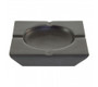Black Nickel Finish Square Ashtray