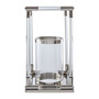 Lucita Large Silver Finish Lantern