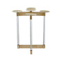 Lucita Gold Finish Candelabra