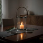 Astro Small Silver Finish Lantern