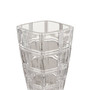 Savita Vase with Grid Pattern