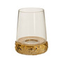 Martele Small Gold Hurricane Candle Holder