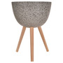 Darnell-Large-Grey-Speckled-Planter