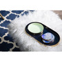 Elva Set Of Two Navy And Gold Trays