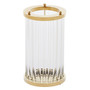 Franklin Large Gold Finish Candle Holder