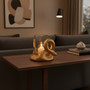 Serpent Gold Candle Holder