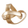 Prato Gold Finish Knot Sculpture