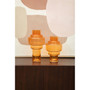 Cayden Small Orange Glass Vase