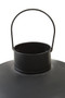 Preston Large Black Square Lantern