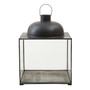 Preston Large Black Square Lantern
