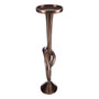Fifty Five South Twist Bronze Candle Holder