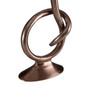 Fifty Five South Twist Bronze Candle Holder